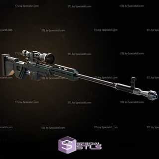 cosplay stl archivos iqa ready 3d impresión desintegrador rifle usable 3d print model - Mito3D