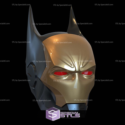 cosplay stl file ferro pipistrello concetto corpo armatura speciale uomo batman 3d print model - Mito3D