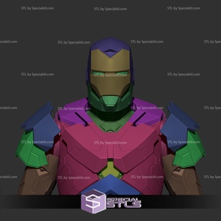 cosplay stl dossiers fer homme marque 15 portable 3d impression 3d print model - Mito3D