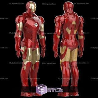 cosplay stl files iron man mark iii full body armor suit mk 3 3d print model - Mito3D