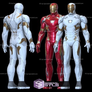 cosplay stl archivos hierro hombre marca xlvi xlvii armadura mk 46 47 3d print model - Mito3D