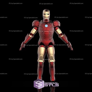 cosplay stl File ferro uomo mk3 battaglia danno tech petto 3d Stampa indossabile 3d print model - Mito3D