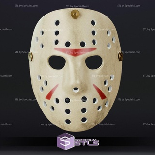 cosplay stl files jason mask wearable 3d print 3d print model - Mito3D