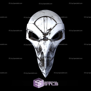cosplay stl archivos Jedi inquisidor máscara 3d print model - Mito3D