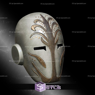 Cosplay stl Dateien Jedi Tempel bewachen Maske realistisch v2 3d print model - Mito3D