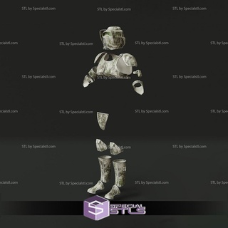 Kostüm oyunu stl Dosyalar Kashyyyk klon asker zırh 3d Yazdır giyilebilir 3d print model - Mito3D