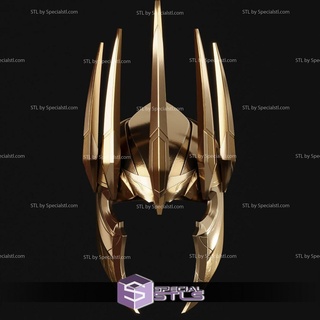 cosplay stl arquivos rei Thanos capacete 3d impressão vestível 3d print model - Mito3D