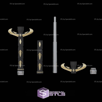 cosplay stl files lightsaber starwas collection specialstl 3d print model - Mito3D
