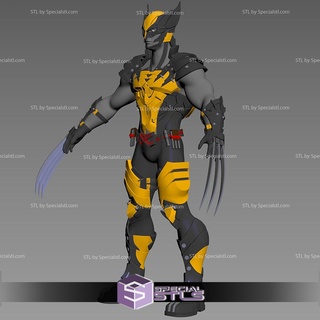 cosplay stl arquivos logan carcaju cheio corpo armaduras 3d print model - Mito3D