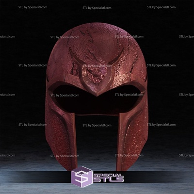 cosplay stl archivos magneto dias of futuro casco 3d impresión especialstl 3d print model - Mito3D