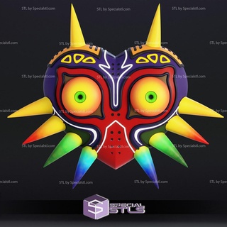 Kostüm oyunu stl Dosyalar Majoras maske 3d Yazdır giyilebilir 3d print model - Mito3D