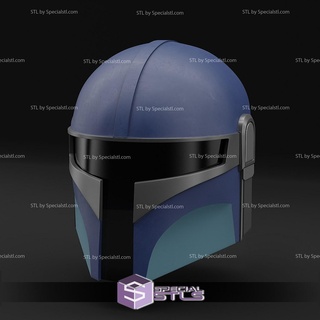 cosplay stl File mandalorian bambino casco indossabile 3d Stampa 3d print model - Mito3D