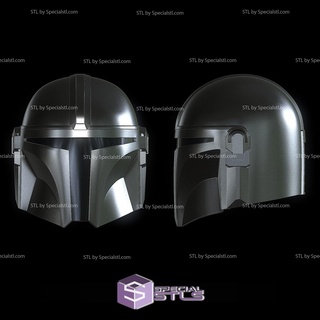 cosplay stl File mandalorian casco Guerre stellari 3d Stampa indossabile 3d print model - Mito3D
