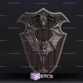 cosplay stl files medieval batman weapons wearable 3d print model - Mito3D