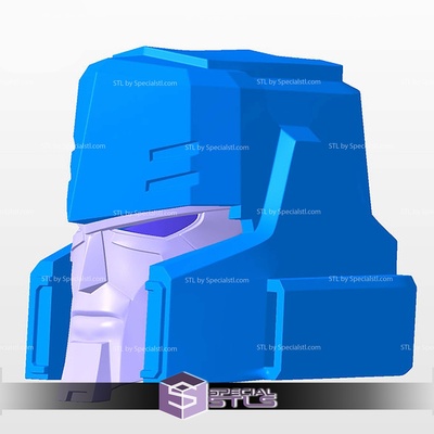 cosplay stl arquivos megatron clássico capacete especial 3d print model - Mito3D