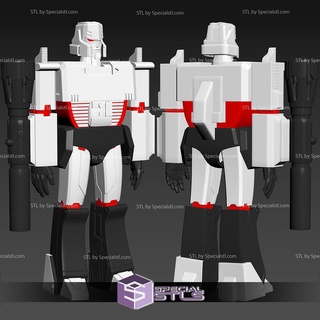 cosplay stl archivos megatron transformadores 3d print model - Mito3D