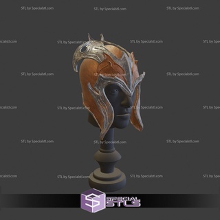 cosplay stl File mirkwood elfo casco signore squillare indossabile 3d Stampa 3d print model - Mito3D
