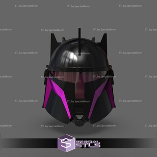 Cosplay stl Dateien moff Gideon dunkel Soldat Helm 3d print model - Mito3D