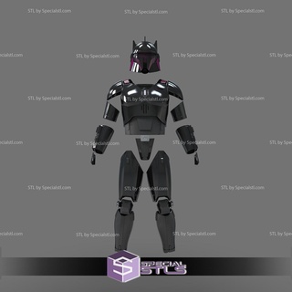 cosplay stl archivos moff Gedeón oscuro soldado traje 3d print model - Mito3D