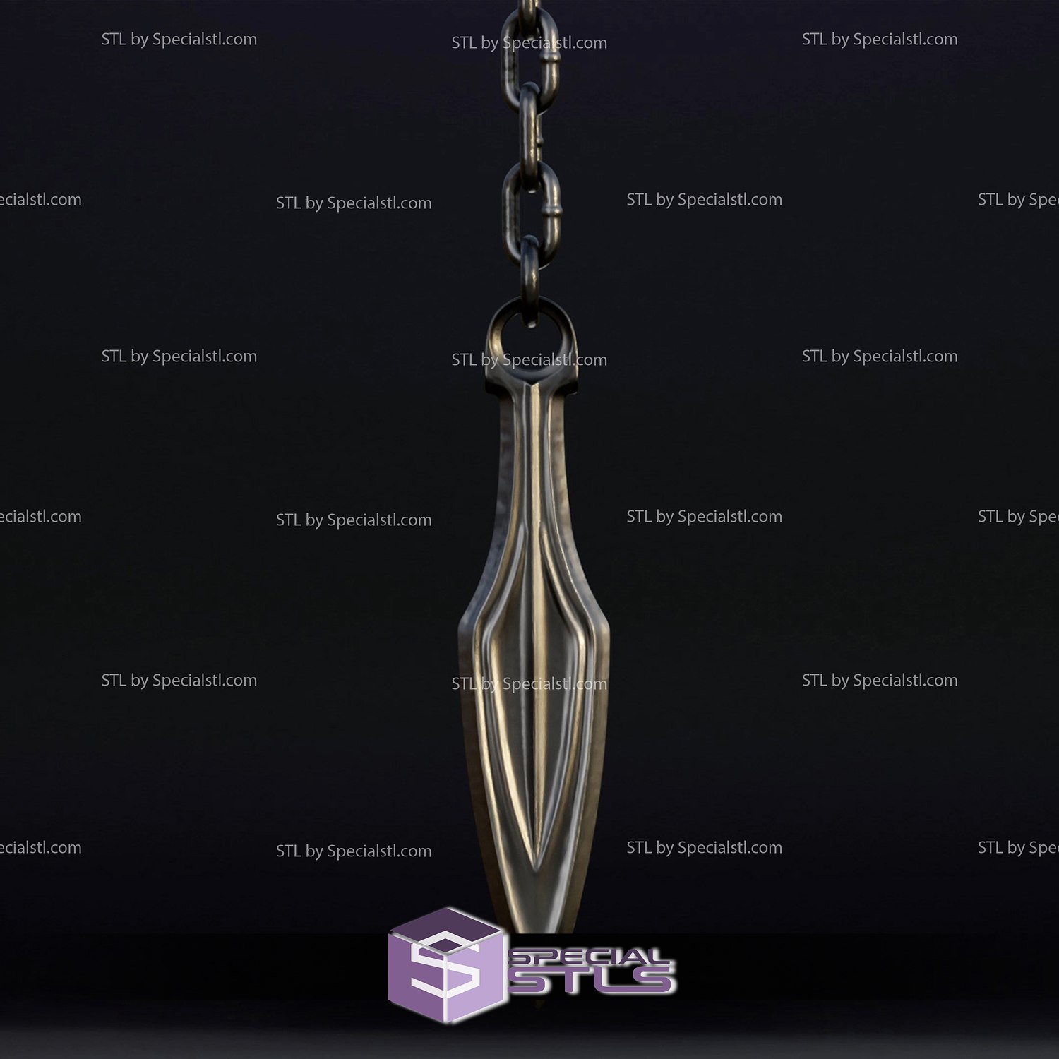 cosplay stl archivos mortal kombat escorpión kunai máscara 3D print model - Mito3D