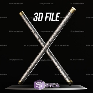 Cosplay stl Dateien Ritter Mitarbeiter Mond 3d drucken tragbar 3d print model - Mito3D