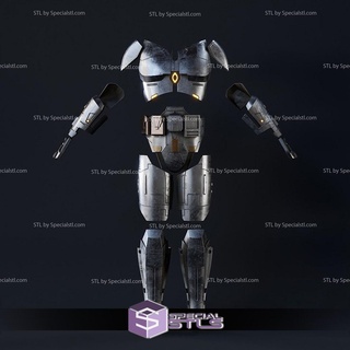 cosplay stl files old republic jedi armor 3d print model - Mito3D