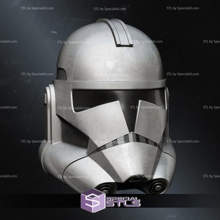 cosplay stl files phase 2 animated clone helmet cosplay stl files phase 2 animated clone helmet  3d print model - Mito3D