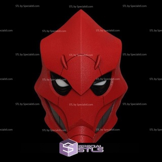 cosplay stl files poison deadpool mask 3d print wearable 3d print model - Mito3D