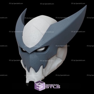 cosplay stl files poison wolverine helmet 3d print wearable 3d print model - Mito3D