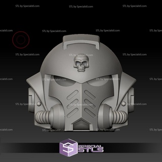 cosplay stl dossiers primaris espace Marin casque 3d print model - Mito3D