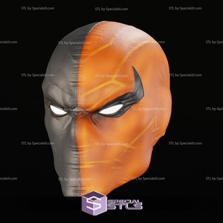 cosplay stl files prime 1 death stroke mask 3d print wearable 3d print model - Mito3D