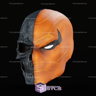 cosplay stl File 1 Morte ictus cranio maschera 3d Stampa indossabile 3d print model - Mito3D