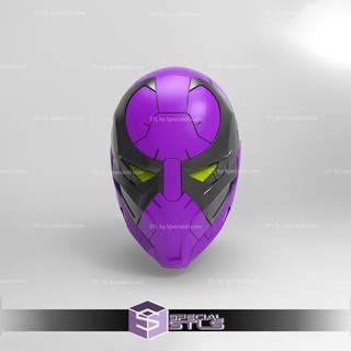 cosplay stl files prowler helmet spiderman video game 3d print wearable 3d print model - Mito3D