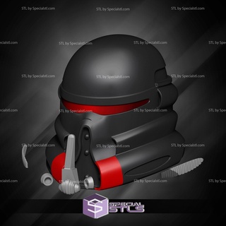 cosplay stl File epurazione soldato casco 3d Stampa indossabile 3d print model - Mito3D