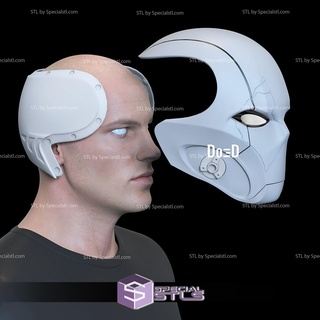 Cosplay stl Dateien rot Kapuze Titanen Helm Jason todd 3d print model - Mito3D