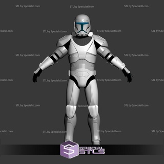 cosplay stl dossiers république commando costume 3d print model - Mito3D