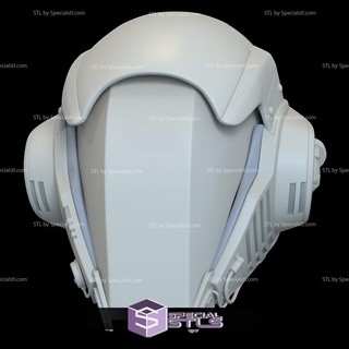 cosplay stl File rey formazione casco 3d print model - Mito3D