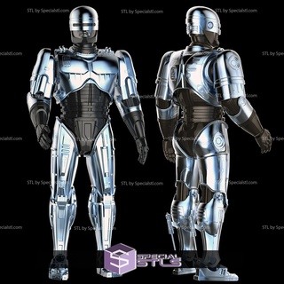 cosplay stl files robocop classic armor suit 1987 3d print model - Mito3D