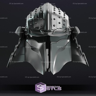 cosplay stl File samurai mandalorian casco indossabile 3d Stampa 3d print model - Mito3D