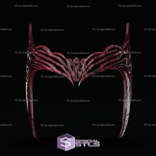 cosplay stl files scarlet witch crown multiverse madness 3d print wearable cosplay stl files scarlet witch crown multiverse madness 3d print wearable  3d print model - Mito3D