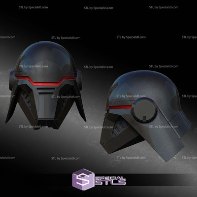 cosplay stl archivos hermana casco especialstl 3d print model - Mito3D