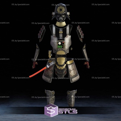 cosplay stl archivos sengoku vader traje especialstl darth 3d print model - Mito3D