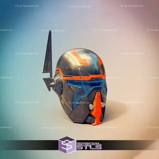 cosplay stl File shae vizsla mandalorian casco Guerre stellari 3d Stampa indossabile 3d print model - Mito3D