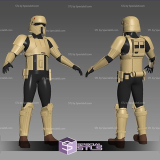 cosplay stl files shoretrooper scarif stormtrooper armor 3d print model - Mito3D