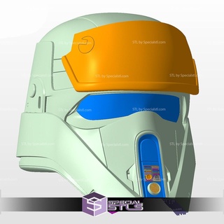 cosplay stl archivos soldado costa Scarif Stormtrooper casco 3d print model - Mito3D