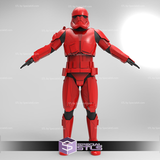 cosplay stl files sith trooper armor suit starwars 3d print wearable 3d print model - Mito3D