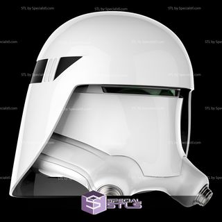 cosplay stl archivos soldado nieve casco 3d print model - Mito3D