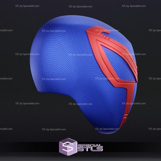 cosplay stl files spiderman 2099 mask v2 wearable 3d print 3d print model - Mito3D