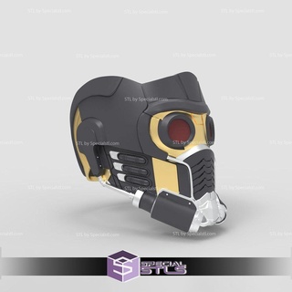 cosplay stl arquivos Estrela senhor capacete 3d impressão vestível 3d print model - Mito3D