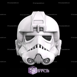 cosplay stl File stella guerre fronte battaglia inferno squadra casco 3d print model - Mito3D